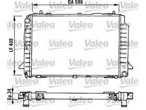 VALEO 731429 radiatorius, variklio aušinimas 
 Aušinimo sistema -> Radiatorius/alyvos aušintuvas -> Radiatorius/dalys
8A0121251B, 8A0121251D