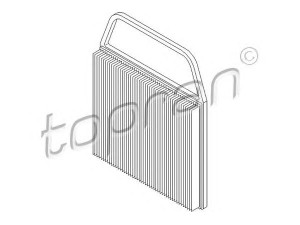 TOPRAN 501 668 oro filtras 
 Filtrai -> Oro filtras
1371 7 556 961, 7 556 961