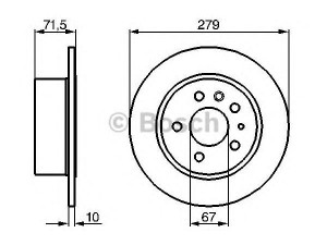 BOSCH 0 986 478 199 stabdžių diskas 
 Stabdžių sistema -> Diskinis stabdys -> Stabdžių diskas
115 420 00 72, 115 423 02 12, 115 423 04 12