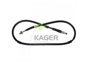 KAGER 19-6136 trosas, stovėjimo stabdys 
 Stabdžių sistema -> Valdymo svirtys/trosai
597602D310