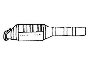 AKS DASIS SG12311 katalizatoriaus keitiklis