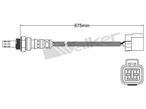 WALKER PRODUCTS 250-241080 lambda jutiklis 
 Elektros įranga -> Jutikliai
3921025135