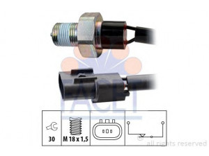 FACET 7.6318 jungiklis, atbulinės eigos žibintas 
 Elektros įranga -> Šviesų jungikliai/relės/valdymas -> Šviesų jungiklis/svirtis
93170-86111, 93170 86111