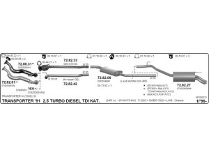 IMASAF 587000373 išmetimo sistema 
 Išmetimo sistema -> Išmetimo sistema, visa
