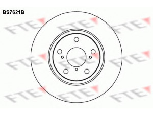 FTE BS7621B stabdžių diskas 
 Dviratė transporto priemonės -> Stabdžių sistema -> Stabdžių diskai / priedai
43512-02190, 43512-0F030, 43512-12680
