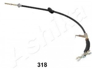 ASHIKA 131-03-318 trosas, stovėjimo stabdys 
 Stabdžių sistema -> Valdymo svirtys/trosai
UB9344150B