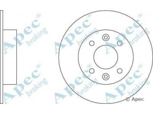 APEC braking DSK184 stabdžių diskas 
 Dviratė transporto priemonės -> Stabdžių sistema -> Stabdžių diskai / priedai
7700716947, 7701204285, 7701716947