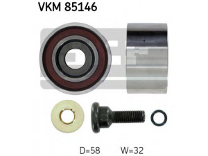 SKF VKM 85146 kreipiantysis skriemulys, paskirstymo diržas 
 Diržinė pavara -> Paskirstymo diržas/komplektas -> Laisvasis/kreipiamasis skriemulys
24810-27000, 24810-27250, 24810-27000