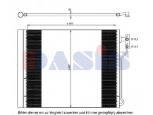 AKS DASIS 052023N kondensatorius, oro kondicionierius 
 Oro kondicionavimas -> Kondensatorius
64537618770, 64539284946, 7618770