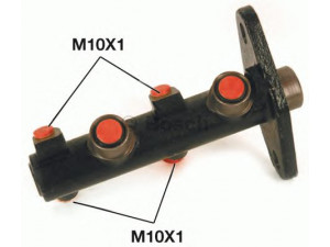 BOSCH 0 986 480 679 pagrindinis cilindras, stabdžiai 
 Stabdžių sistema -> Pagrindinis stabdžių cilindras
1015248, 1031616, 96FB 2140 BE