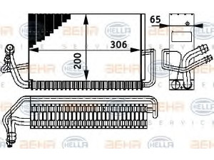 HELLA 8FV 351 211-301 garintuvas, oro kondicionierius 
 Oro kondicionavimas -> Garintuvas
211 830 02 58, A 211 830 02 58