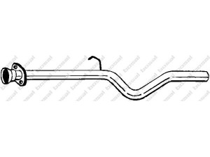 BOSAL 841-497 išleidimo kolektorius 
 Išmetimo sistema -> Išmetimo vamzdžiai
60.25.101.308