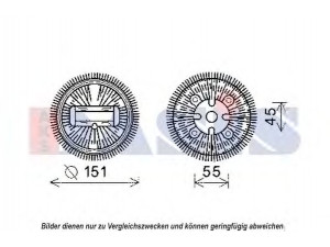AKS DASIS 128163N sankaba, radiatoriaus ventiliatorius 
 Aušinimo sistema -> Radiatoriaus ventiliatorius
2000422