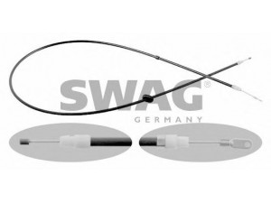 SWAG 10 91 8119 trosas, stovėjimo stabdys 
 Stabdžių sistema -> Valdymo svirtys/trosai
202 420 29 85