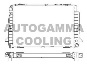AUTOGAMMA 100050 radiatorius, variklio aušinimas 
 Aušinimo sistema -> Radiatorius/alyvos aušintuvas -> Radiatorius/dalys
8A0121251B, 8A0121251D
