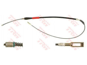 TRW GCH1534 trosas, stovėjimo stabdys 
 Stabdžių sistema -> Valdymo svirtys/trosai
811609721, 811609722A, 811609722B
