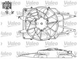 VALEO 696151 elektrovariklis, raditoriaus ventiliatorius 
 Aušinimo sistema -> Radiatoriaus ventiliatorius
1075127