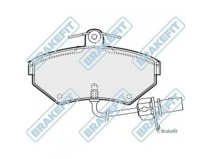 APEC braking PD3144 stabdžių trinkelių rinkinys, diskinis stabdys 
 Techninės priežiūros dalys -> Papildomas remontas