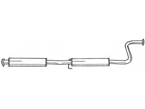 AKS DASIS SG65414 vidurinis duslintuvas