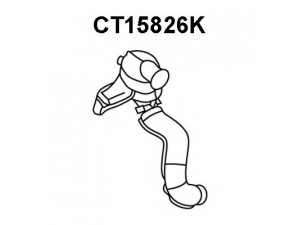 VENEPORTE CT15826K pirminis katalizatorius 
 Išmetimo sistema -> Katalizatoriaus keitiklis
1440067880, 1499986080, 1706K6