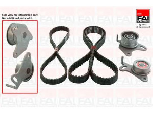 FAI AutoParts TBK128 paskirstymo diržo komplektas 
 Techninės priežiūros dalys -> Papildomas remontas