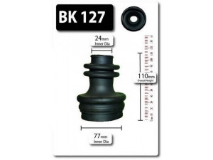 SHAFTEC BK127 gofruotoji membrana, kardaninis velenas 
 Ratų pavara -> Gofruotoji membrana