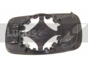 LUCAS ELECTRICAL LR-0015 veidrodėlio stiklas, stiklo elementas 
 Kėbulas -> Langai/veidrodėliai -> Veidrodėlis