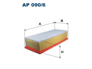 FILTRON AP090/6 oro filtras 
 Techninės priežiūros dalys -> Techninės priežiūros intervalai
1444QX, 1444WN, 1400474780, 1400474780