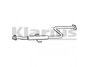 KLARIUS HA244P vidurinis duslintuvas 
 Išmetimo sistema -> Duslintuvas
18220SS0G10, 18220SS0G11