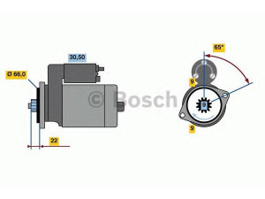BOSCH 0 986 023 710 starteris
16611-63012, 16611-63013, 19269-63011