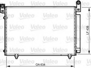 VALEO 814266 kondensatorius, oro kondicionierius 
 Oro kondicionavimas -> Kondensatorius
LD47-61-480, LD4761480