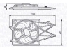 MAGNETI MARELLI 069422457010 ventiliatorius, radiatoriaus 
 Aušinimo sistema -> Oro aušinimas
50514469