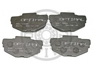 OPTIMAL 12033 stabdžių trinkelių rinkinys, diskinis stabdys 
 Techninės priežiūros dalys -> Papildomas remontas
GBP00106