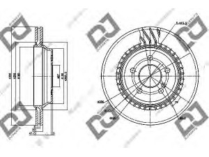 DJ PARTS BD1178 stabdžių diskas 
 Dviratė transporto priemonės -> Stabdžių sistema -> Stabdžių diskai / priedai
2204230212