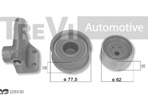 TREVI AUTOMOTIVE KD1506 paskirstymo diržo komplektas 
 Techninės priežiūros dalys -> Papildomas remontas