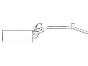 AKS DASIS SG21618 galinis duslintuvas