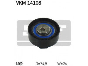 SKF VKM 14108 įtempiklio skriemulys, paskirstymo diržas 
 Techninės priežiūros dalys -> Papildomas remontas
1079173, 1113174, 1215978, 1479084