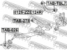 FEBEST TAB-278 valdymo svirties/išilginių svirčių įvorė 
 Ašies montavimas/vairavimo mechanizmas/ratai -> Valdymo svirtis/pasukamosios svirties sujungimas -> Montavimas/sutvirtinimas
48710-20361, 48725-32250