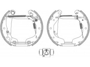 HELLA PAGID 8DB 355 005-221 stabdžių trinkelių komplektas 
 Techninės priežiūros dalys -> Papildomas remontas
1515053, 1605042, 1605056, 1605953