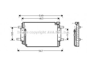 AVA QUALITY COOLING SZ5027 kondensatorius, oro kondicionierius 
 Oro kondicionavimas -> Kondensatorius
9531060A50, 9531060A51, 96061214