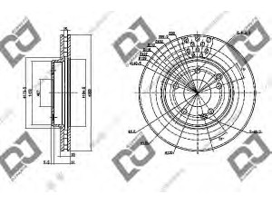 DJ PARTS BD1135 stabdžių diskas 
 Stabdžių sistema -> Diskinis stabdys -> Stabdžių diskas
2034210312, A2034210312