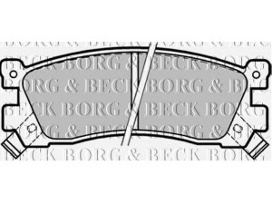 BORG & BECK BBP1328 stabdžių trinkelių rinkinys, diskinis stabdys 
 Techninės priežiūros dalys -> Papildomas remontas
H2662648Z, H2662648ZA, HF392648Z