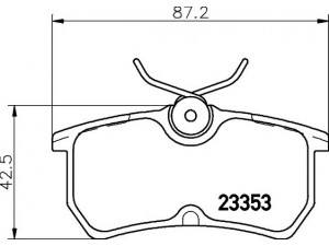 HELLA PAGID 8DB 355 018-411 stabdžių trinkelių rinkinys, diskinis stabdys 
 Techninės priežiūros dalys -> Papildomas remontas
1075565, 1107698, 1425407, 1810990