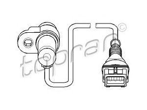 TOPRAN 500 988 RPM jutiklis, variklio valdymas 
 Elektros įranga -> Jutikliai
1 435 350, 1 438 081, 1214 1 435 350