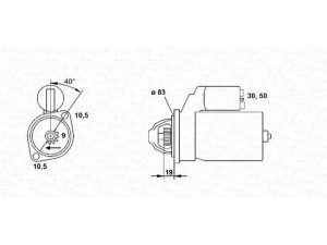 MAGNETI MARELLI 943251697010 starteris 
 Elektros įranga -> Starterio sistema -> Starteris
1202018, 1202042, 1202048, 1202955