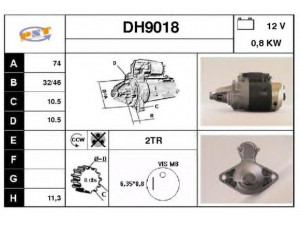 SNRA DH9018 starteris
2810087709