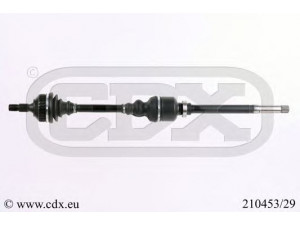 CDX 210453/29 kardaninis velenas 
 Ratų pavara -> Kardaninis velenas