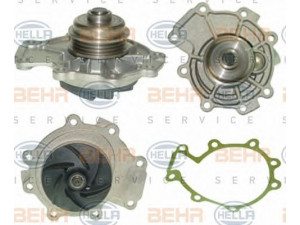 HELLA 8MP 376 801-451 vandens siurblys 
 Aušinimo sistema -> Vandens siurblys/tarpiklis -> Vandens siurblys
3 006 897, 3 715 703, 3 800 766