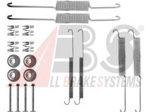 A.B.S. 0758Q priedų komplektas, stabdžių trinkelės 
 Stabdžių sistema -> Būgninis stabdys -> Dalys/priedai
16007580, 92607580