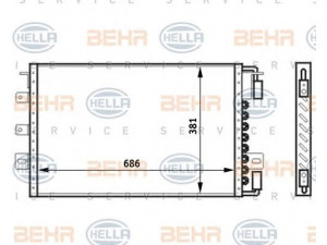 HELLA 8FC 351 024-131 kondensatorius, oro kondicionierius 
 Oro kondicionavimas -> Kondensatorius
4 682 590, 4 682 590